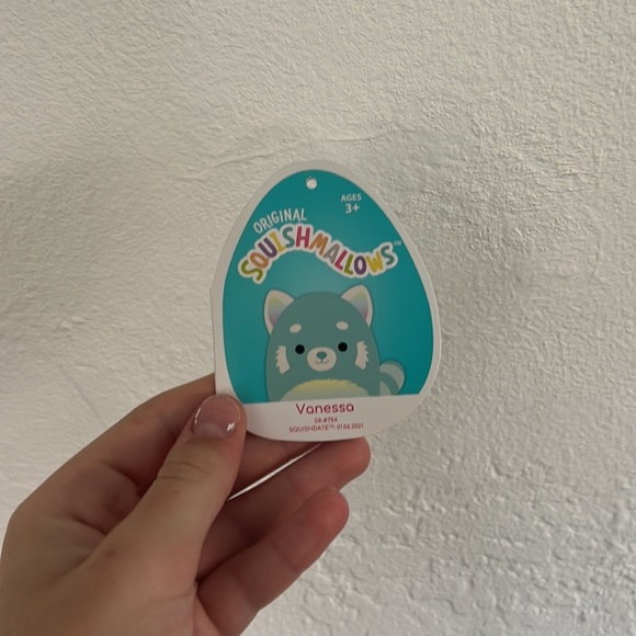 8” Squishmallow Vanessa the red panda - Picture 3 of 4